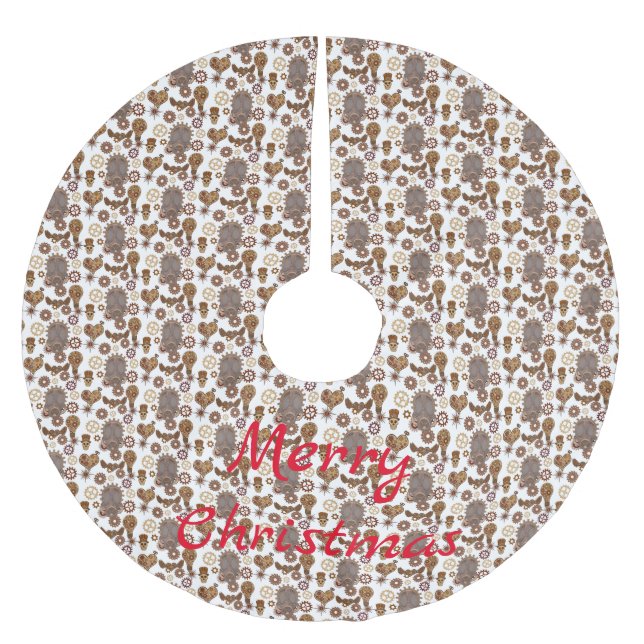 Jupon De Sapin En Polyester Brossé Steampunk Thème Thunder_Cove (Devant)