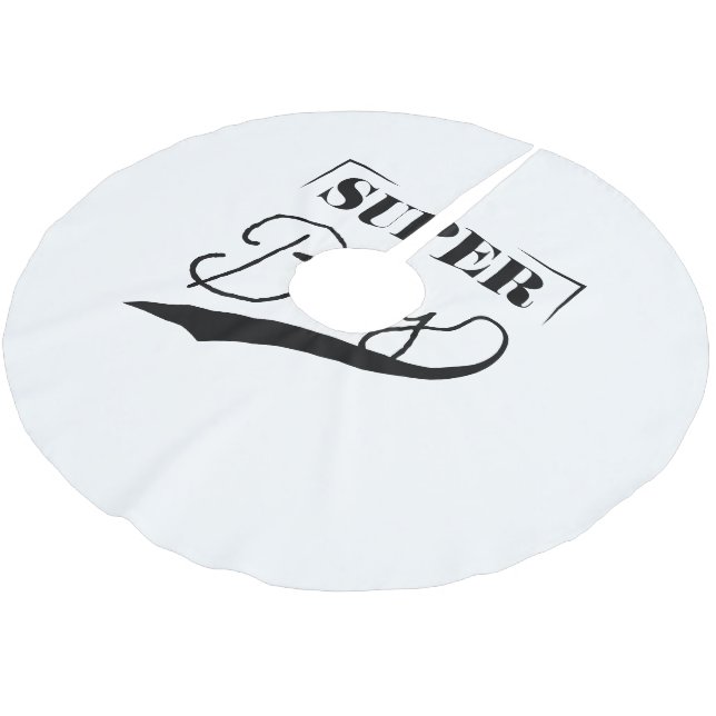 Jupon De Sapin En Polyester Brossé Super Boy (Angle)