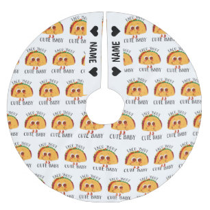 Jupon De Sapin En Polyester Brossé Taco À propos de mignonne bébé