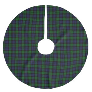 Jupon De Sapin En Polyester Brossé Tartan de Black Watch