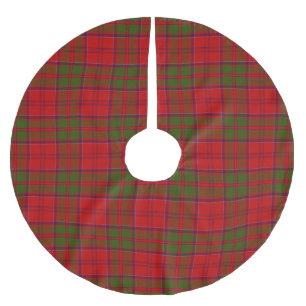 Jupon De Sapin En Polyester Brossé Tartan de Drummond de clan
