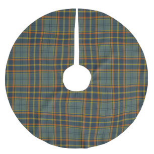 Jupon De Sapin En Polyester Brossé Tartan d'Irlandais du comté d'Antrim