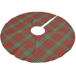 Jupon De Sapin En Polyester Brossé Tartan écossais de Scott de clan