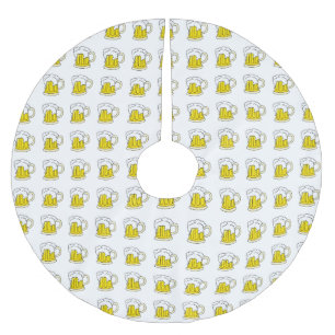 Jupon De Sapin En Polyester Brossé Tasse de bière froide givrée