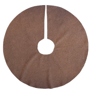 Jupon De Sapin En Polyester Brossé Texture en cuir authentique, véritable arrière - p