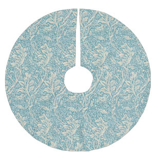 Jupon De Sapin En Polyester Brossé Vintage William Morris Arcadia Floral Sans Couture