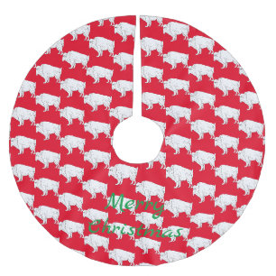 Jupon De Sapin En Polyester Brossé White Buffalo Thunder_Cove