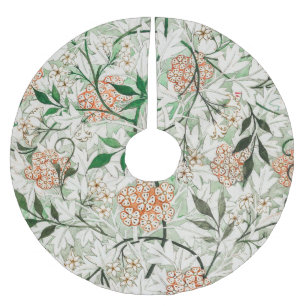 Jupon De Sapin En Polyester Brossé William Morris Jardin de Jasmin Fleur Classique