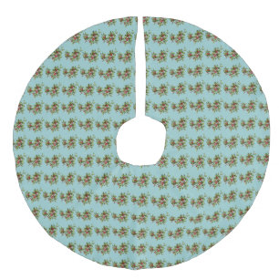 Jupon De Sapin Imitation Lin Baies Holly 001