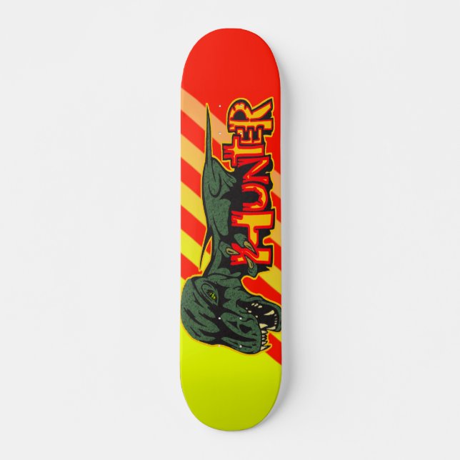 Juradinosaurier-Jäger-Skateboard Skateboard (Vorne)