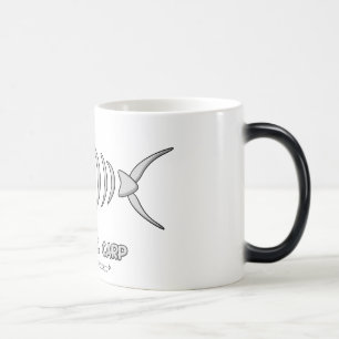 Jurakarpfen-Tasse Verwandlungstasse