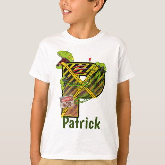 Jurassic Alphabet | Individuelle Name des Anfangss T-Shirt