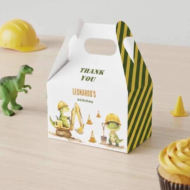 Jurassic Baustellen-Jungen-Geburtstag Geschenkschachtel (Von Creator hochgeladen)