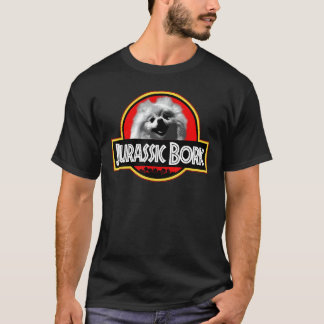 Jurassic Bork Doggo Spitz lustiger T - Shirt
