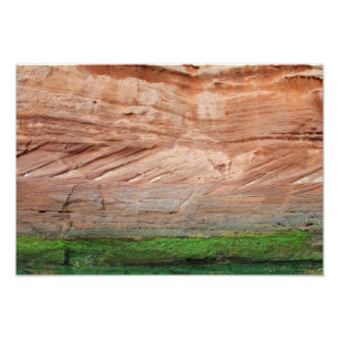 Jurassic Coast red rocks, Devon, England Fotodruck