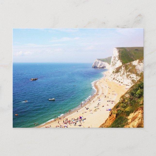 Jurassic Coast, UK Postkarte (Vorderseite)