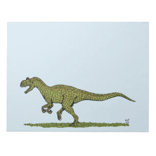 Jurassic Dinosaur Allosaurus Notizblock