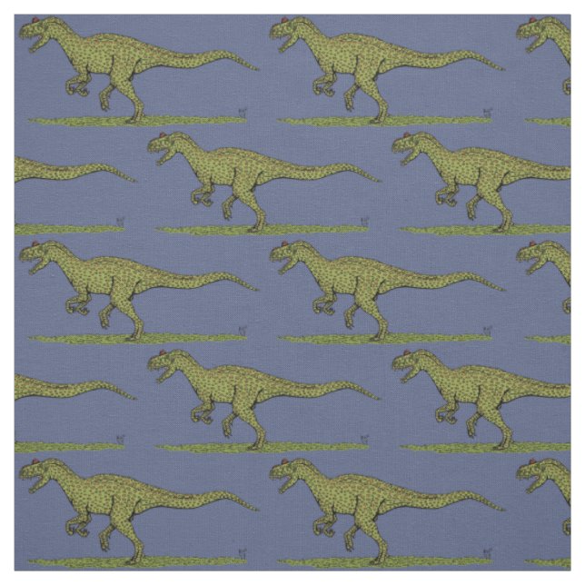 Jurassic Dinosaur Allosaurus Stoff (Muster)