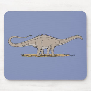 Jurassic Dinosaur Apatosaurus Mousepad