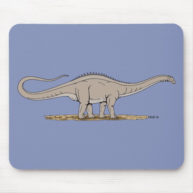 Jurassic Dinosaur Apatosaurus Mousepad (Vorne)