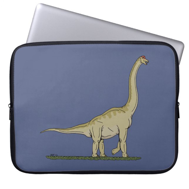 Jurassic Dinosaur Brachiosaurus Laptopschutzhülle (Vorderseite)