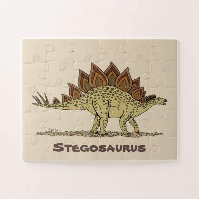 Jurassic Dinosaur Stegosaurus (Horizontal)
