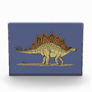Jurassic Dinosaur Stegosaurus Fotoblock