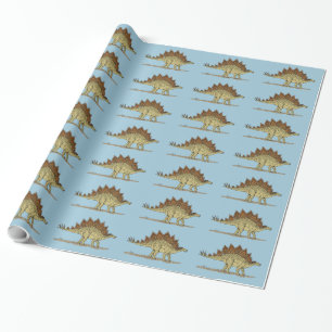 Jurassic Dinosaur Stegosaurus Geschenkpapier