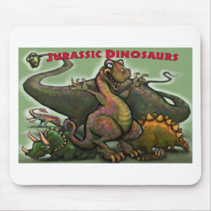 Jurassic-Dinosaurier Mousepad