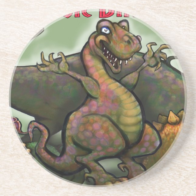 Jurassic Dinosaurier Untersetzer (Vorne)