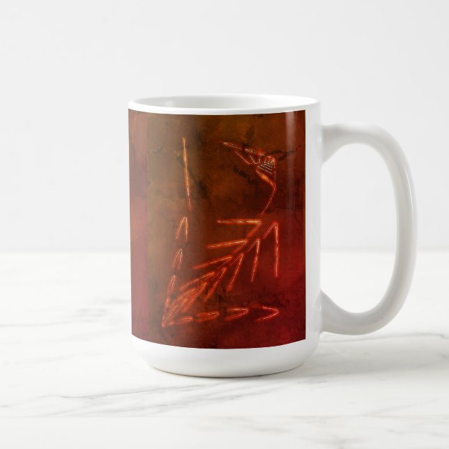 Jurassic Fossil Kaffeetasse (Rechts)