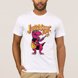 Jurassic Jam Men's T - Shirt - Dinosaurier Playing