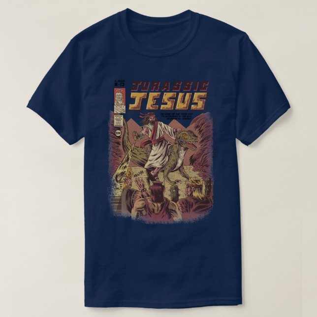JURASSIC JESUS T-Shirt (Design vorne)