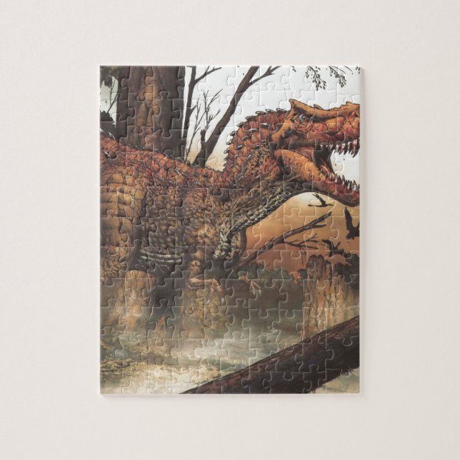Jurassic Journey: Dinosaurier in seinem natürliche (Vertikal)