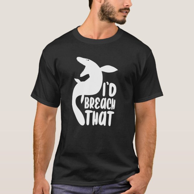 Jurassic Mosasaurus Dinosaur 3 T-Shirt (Vorderseite)