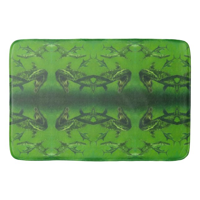 Jurassic Pliosaur Bath Mat Badematte (Vorderseite)
