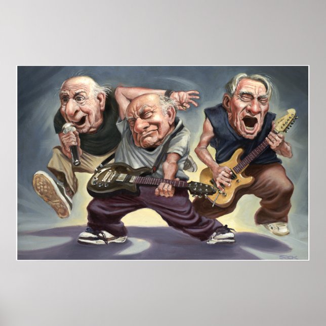 Jurassic Rock Poster (Vorne)