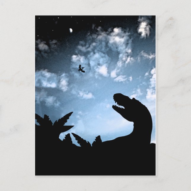 Jurassic Sky Postkarte (Vorderseite)