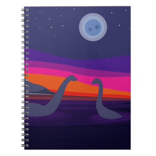 Jurassic Sunset Notizblock