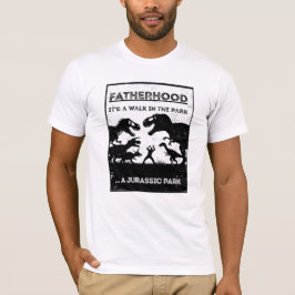 Jurassic Vater Funny Zitat Weißer Vater Tag T-Shirt
