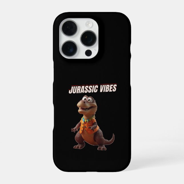 Jurassic Vibes iPhone 16 Pro Hülle (Rückseite)