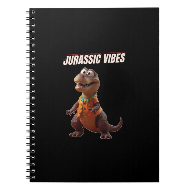 Jurassic Vibes Notizblock (Vorderseite)