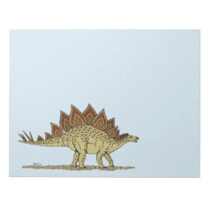 Jurassisch-Dinosaurier-Stegosaurus Notizblock