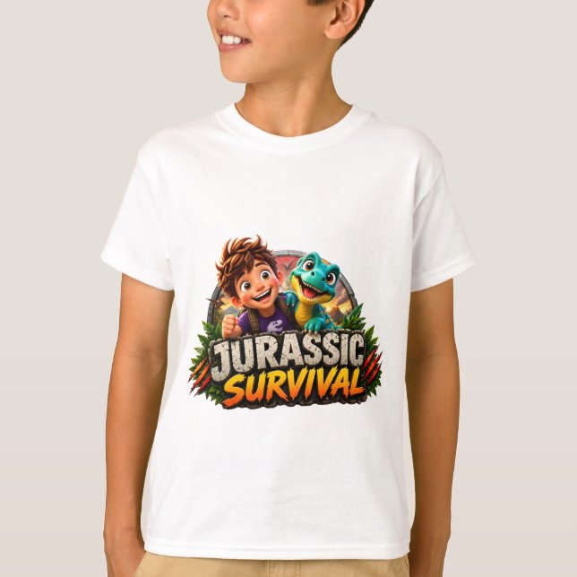 jurassisch T-Shirt (Vorderseite)