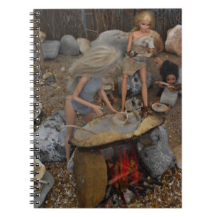 Jurassische Essenszeit. Notizblock