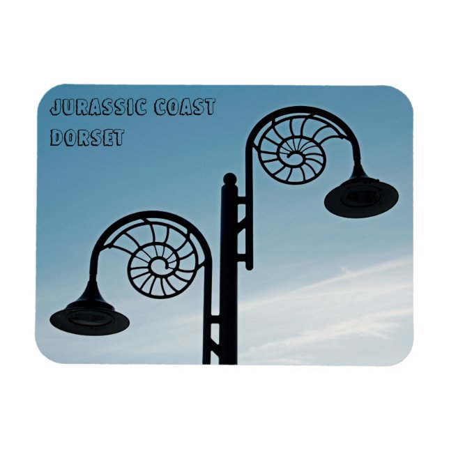 Jurassische Küste Magnet (Horizontal)