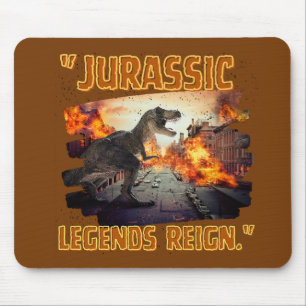 Jurassischer Dinosaurier Mousepad