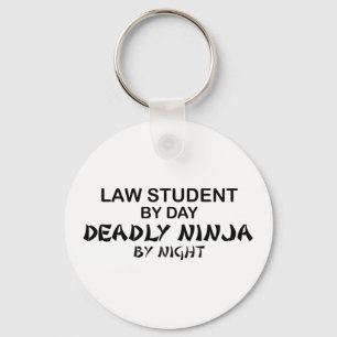Jurastudent tödliches Ninja Schlüsselanhänger