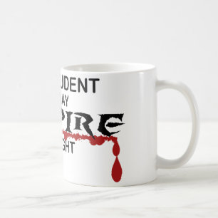 Jurastudent-Vampir bis zum Nacht Kaffeetasse