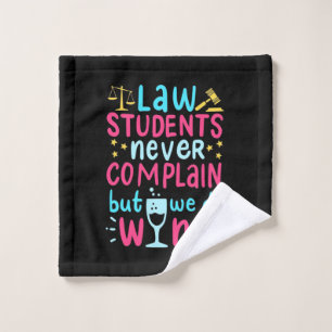 Jurastudenten beschweren sich nie waschlappen